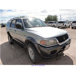 2001 - MITSUBISHI MONTERO SPORT