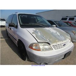 2001 - FORD WINDSTAR // TEXAS REGISTRATION ONLY