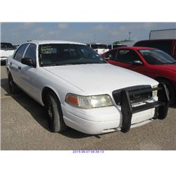 2003 - FORD CROWN VICTORIA // TEXAS REGISTRATION ONLY