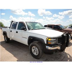 2006 - GMC SIERRA 2500 "TEXAS REGISTRATION ONLY"