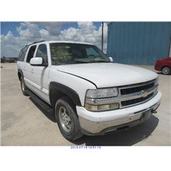 2001 - CHEVROLET SUBURBAN