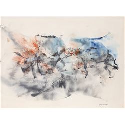 Don Fink, Untitled, Watercolor Painting