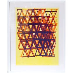 Leo Bates, Rhythm Series IV, Serigraph