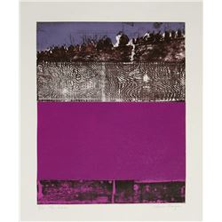 Elaine Breiger, The Wall, Aquatint Etching