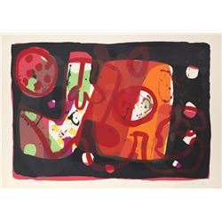 Alan Davie, Zurich Improvisation XXVII, Lithograph
