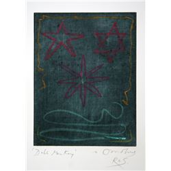 Tighe O'Donoghue, Three Stars, Aquatint Etching