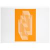 Image 1 : Josef Albers, Op-Art (Orange) Silkscreen from Formulation: Articulation (Double Portfolio)