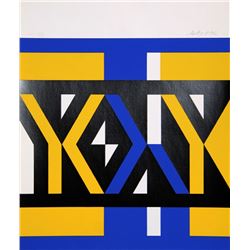 Otto Herbert Hajek, July, Silkscreen