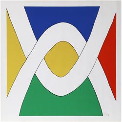 Vera Neumann, Two Arches, Silkscreen