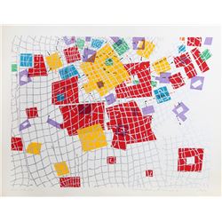 Risaburo Kimura, City 132, Silkscreen