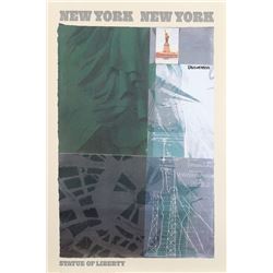 Robert Rauschenberg, Statue of Liberty, Poster