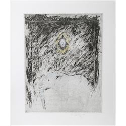 Donald Saff, Elephant (Color), Aquatint Etching