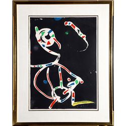 Joan Miro, La Traca III (Fireworks III), Etching