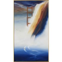 George Sumner, Sausalito, Oil Painting
