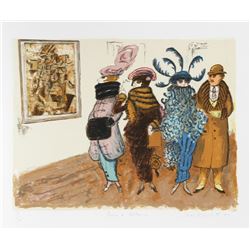 Edward M. Plunkett, Salon d'Automne, Lithograph