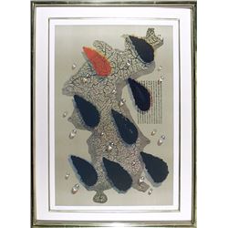Tschang-Yeul Kim, Water Drops, Silkscreen