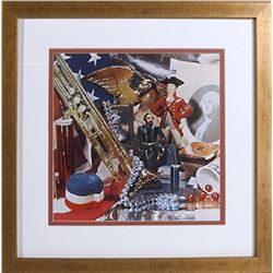 Audrey Flack, Fourth of July Still Life, Offset Lithograph