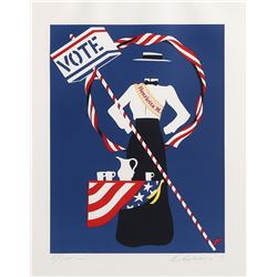 Robert Indiana, Henrietta M, Lithograph