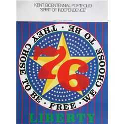 Robert Indiana, Liberty, Poster