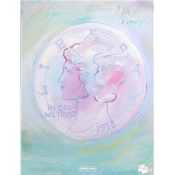 Peter Max, In God We Trust, Poster