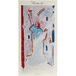 Peter Max, Statue of Liberty 1, Poster