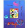 Image 2 : Peter Max, Liberty Head, Acrylic and Collage Painting