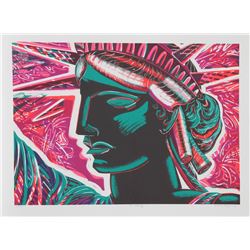 Frances Myers, Ms. Liberty, Silkscreen