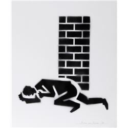 Anton van Dalen, Squatter from Bullet Space, Your House is Mine, Silkscreen