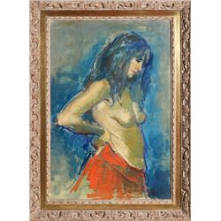 Jan De Ruth, Azaki, Oil Painting