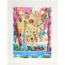 Olga Sheirr, Saint George Episcopal Church, Serigraph