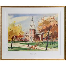 Andrew Wyeth, Independence Hall, Poster
