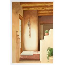 Lorna Patrick, Kiva Wall, Serigraph
