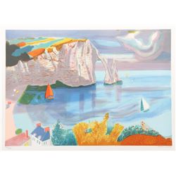 Georges Lambert, Sailing, Lithograph