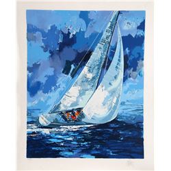 Wayland Moore, America's Champion, Serigraph