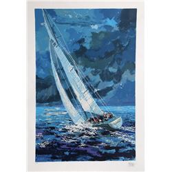Wayland Moore, America's Champion 2, Serigraph