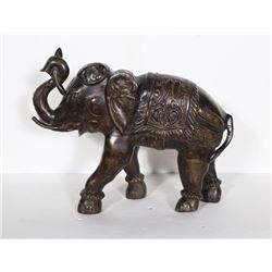 Thai or Indian Elephant, Bronze Sculpture
