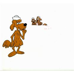 Jay Ward, Sailor Dog Animation Collection, 10 Hand-Painted Acetate Cels and 9 Pencil Drawings