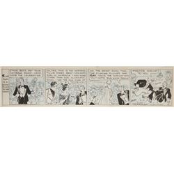 Russ Westover, Tillie's Party is a Good Place to see Stars, Ink Drawing