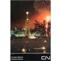 Travel Poster - Canadian National - Ottawa Ontario, Poster