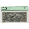 Image 1 : 1896 $5 Silver Certificate Educational Note PCGS Graded VG8