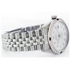 Image 3 : Mens Rolex Stainless Steel Diamond and Ruby Datejust Wristwatch