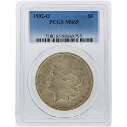 1902-O $1 Morgan Silver Dollar PCGS Graded MS65