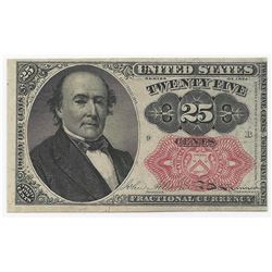 1874 25 Cent Fractional United States Currency Note
