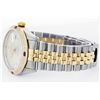 Image 9 : Mens Rolex Two Tone Ruby and Diamond Datejust Wristwatch