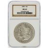 Image 1 : 1885 $1 Morgan Silver Dollar NGC Graded MS63