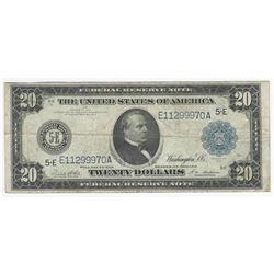 1914 $20 Large Size Federal Reserve Note
