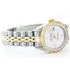 Image 3 : Womens Rolex Two-Tone Baguette Diamond DateJust Wristwatch
