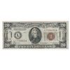 Image 1 : 1934A $20 Federal Reserve Emergency Hawaii Note
