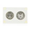 Image 2 : 1897 $1 Morgan Silver Dollar & 1997 $1 American Silver Eagle Coin Set