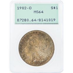 1902-O $1 Morgan Silver Dollar PCGS Graded MS64